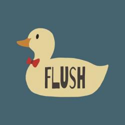 Duck Family Boy Flush | Obraz na stenu