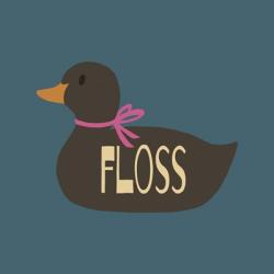 Duck Family Girl Floss | Obraz na stenu