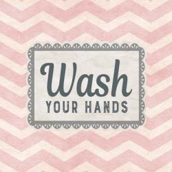 Wash Your Hands Pink Pattern | Obraz na stenu