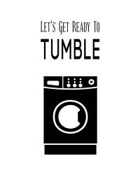 Let's Get Ready To Tumble - White | Obraz na stenu