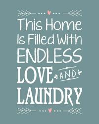 Endless Love and Laundry - Blue | Obraz na stenu