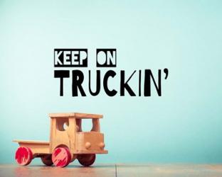 Keep On Truckin' Blue | Obraz na stenu