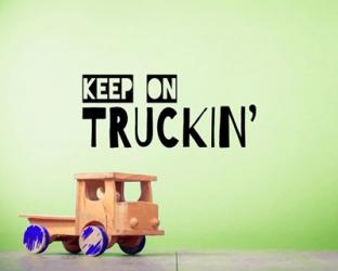 Keep On Truckin' Green | Obraz na stenu
