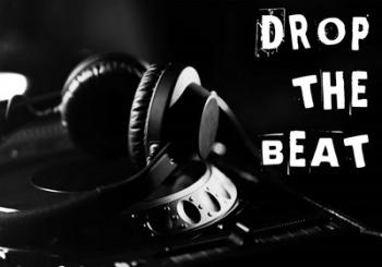 Drop The Beat - Black and White | Obraz na stenu