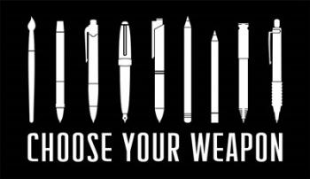 Choose Your Weapon - Black | Obraz na stenu