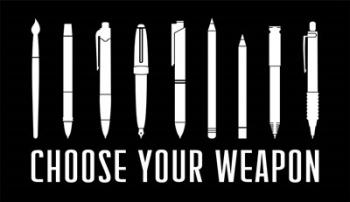Choose Your Weapon - Black | Obraz na stenu
