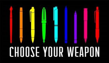 Choose Your Weapon - Rainbow | Obraz na stenu