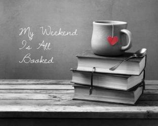 My Weekend Is All Booked-  Pop of Color | Obraz na stenu