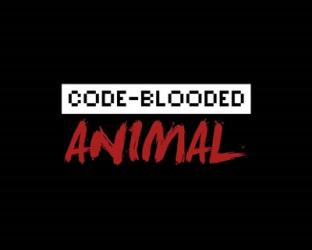 Code-Blooded Animal - Black | Obraz na stenu
