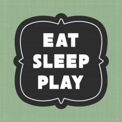 Eat Sleep Play Football - Green Part II | Obraz na stenu