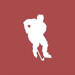 Hockey Player Silhouette - Part I | Obraz na stenu
