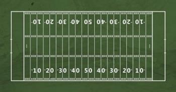 American Football Field Green | Obraz na stenu