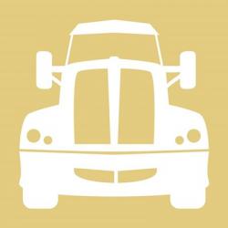 Front View Trucks Set II - Yellow | Obraz na stenu