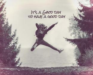 It's a Good Day - Leap Grayscale | Obraz na stenu