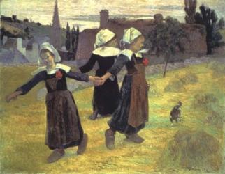 Breton Girls, 1888 | Obraz na stenu