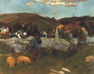 Swineherd, 1888 | Obraz na stenu