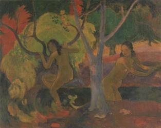 Bathers at Tahiti, 1897 | Obraz na stenu