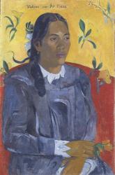 Vahine No Te Tiare (Woman with a Flower), 1891 | Obraz na stenu