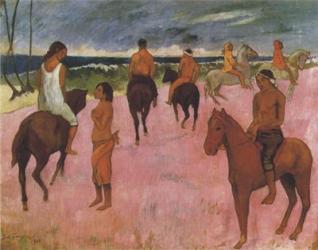 Riders on the Beach, 1902 | Obraz na stenu