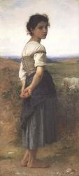 The Young Shepherdess, 1885 | Obraz na stenu