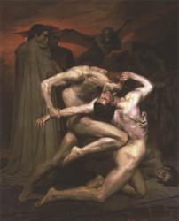 Dante and Virgil in Hell, 1850 | Obraz na stenu