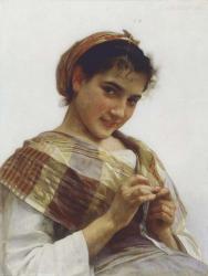 A Breton Girl, 1889 | Obraz na stenu