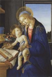 Madonna of the Book, 1480 | Obraz na stenu