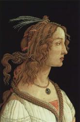 Portrait of a Young Woman, 1485 | Obraz na stenu