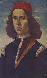 Portrait of a Young Florentine Nobleman | Obraz na stenu