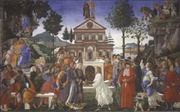 The Temptation of Christ, 1481-1482 | Obraz na stenu