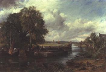 View of the Stour near Dedham | Obraz na stenu