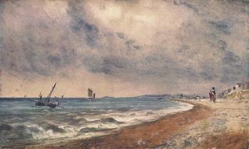 Hove Beach with Fishing Boats | Obraz na stenu