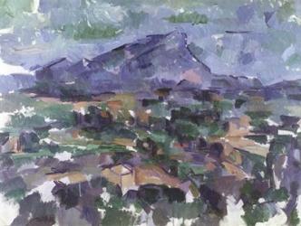 Montagne Sainte-Victoire, 1904-06 | Obraz na stenu