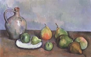 Still Life with Pitcher and Fruit | Obraz na stenu