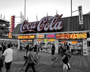 Coca Cola Sign - Boardwalk, Wildwood NJ | Obraz na stenu