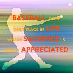 Baseball Is The Only Place | Obraz na stenu