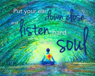 Yoga - Put Your Ear Down Close and Listen | Obraz na stenu