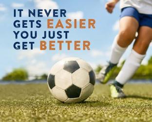 Soccer - It Never Gets Easier | Obraz na stenu