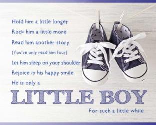 Little Boy Poem | Obraz na stenu