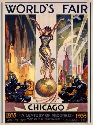 Chicago World's Fair 1933 | Obraz na stenu