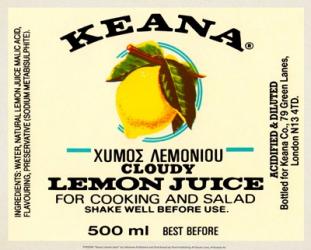 Keana Lemon Juice | Obraz na stenu