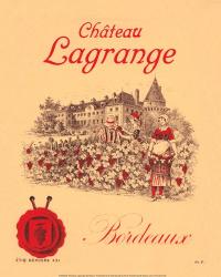 Chateau Lagrange Bordeaux | Obraz na stenu