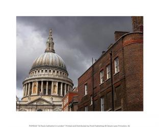 St Pauls Cathedral in London | Obraz na stenu