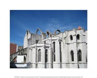 Lisbon Carmo Convent Arches | Obraz na stenu
