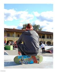 Skaters in Florence | Obraz na stenu