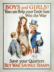 Help Uncle Sam Win the War | Obraz na stenu