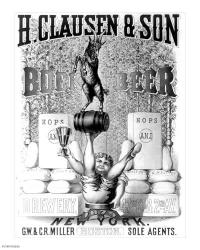 Clausen and Son Bock Beer | Obraz na stenu