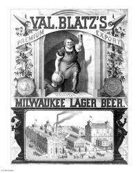 Val Blatt's Lager Beer | Obraz na stenu