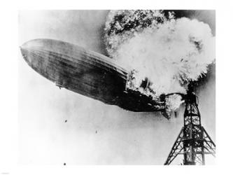 Hindenburg Burning | Obraz na stenu