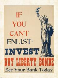 If you Can't Enlist, Invest | Obraz na stenu